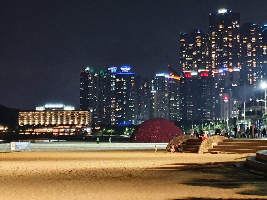 Haeundai Beach 1 Cho Apartment Busan Exterior foto
