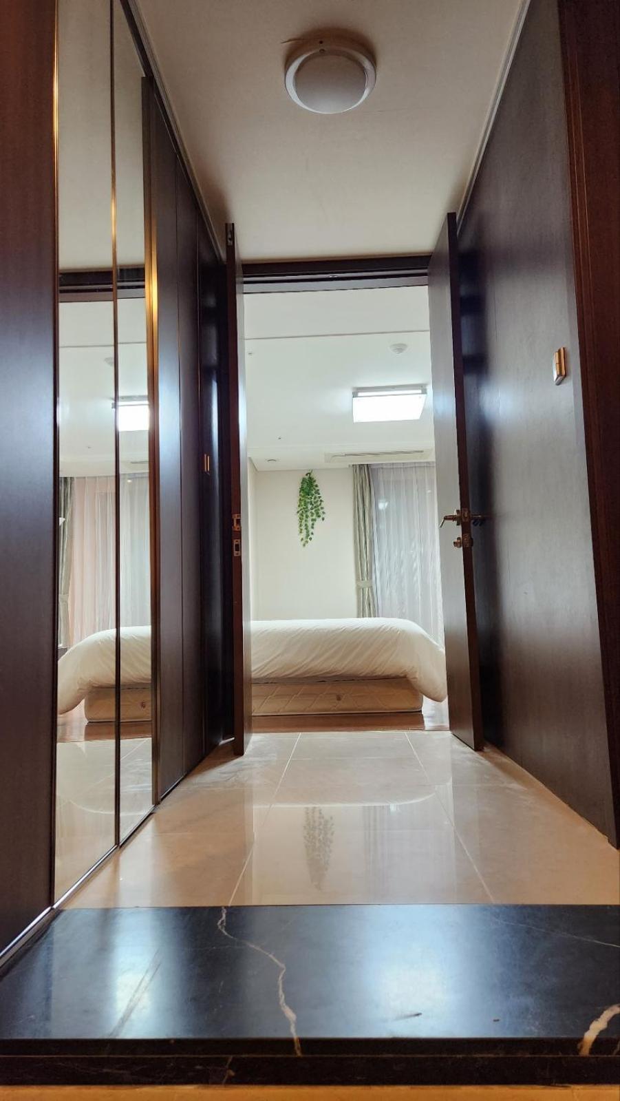 Haeundai Beach 1 Cho Apartment Busan Exterior foto